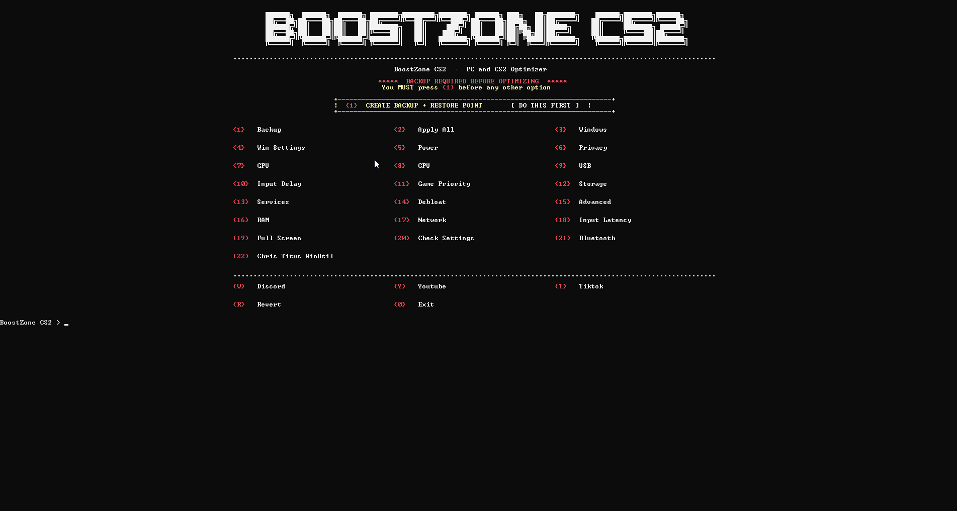 BoostZone CS2 screenshot
